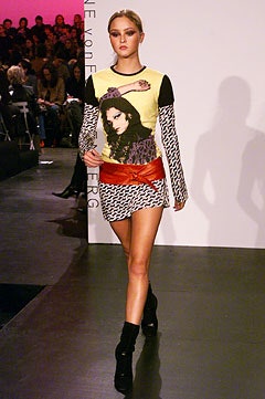 Diane von Furstenberg F/W 02 Look 5