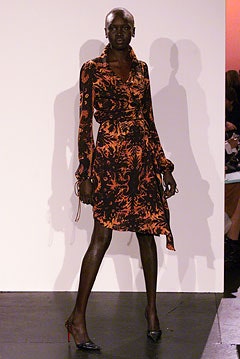 Diane von Furstenberg F/W 02 Look 34