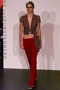 Diane von Furstenberg F/W 02 Look 39