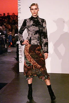 Diane von Furstenberg F/W 02 Look 41