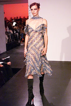 Diane von Furstenberg F/W 02 Look 49