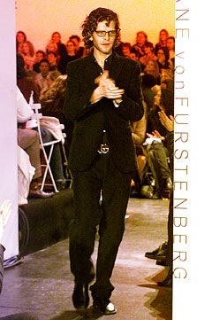 Diane von Furstenberg F/W 02 Look 65