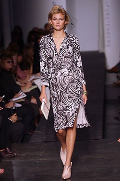 Diane von Furstenberg S/S 03 Look 4