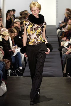 Diane von Furstenberg F/W 03 Look 4