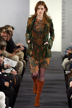 Diane von Furstenberg F/W 03 Look 14