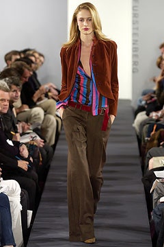 Diane von Furstenberg F/W 03 Look 16