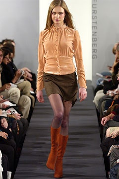 Diane von Furstenberg F/W 03 Look 19