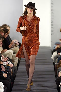 Diane von Furstenberg F/W 03 Look 25