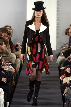Diane von Furstenberg F/W 03 Look 47
