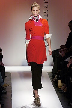 Diane von Furstenberg F/W 04 Look 1