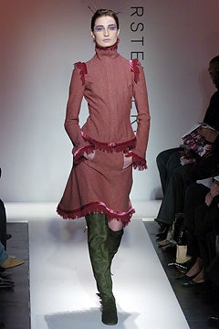 Diane von Furstenberg F/W 04 Look 2