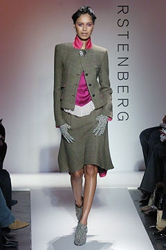 Diane von Furstenberg F/W 04 Look 4