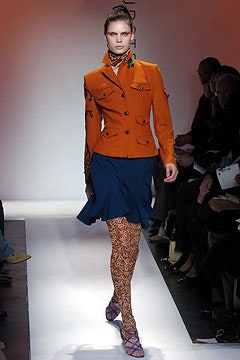 Diane von Furstenberg F/W 04 Look 13