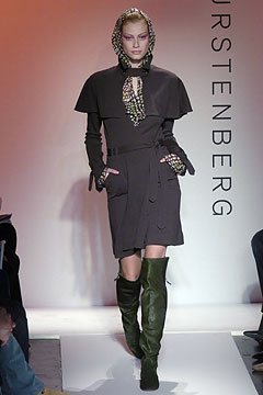 Diane von Furstenberg F/W 04 Look 14