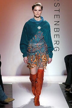Diane von Furstenberg F/W 04 Look 19