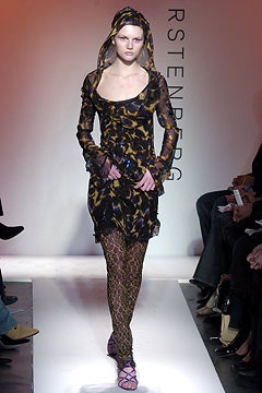 Diane von Furstenberg F/W 04 Look 33