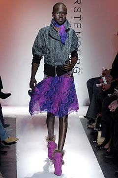 Diane von Furstenberg F/W 04 Look 34