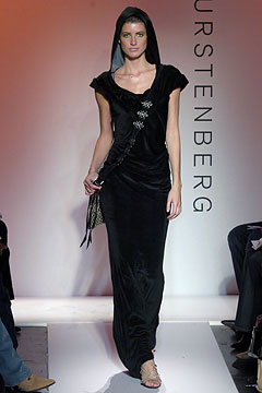 Diane von Furstenberg F/W 04 Look 54