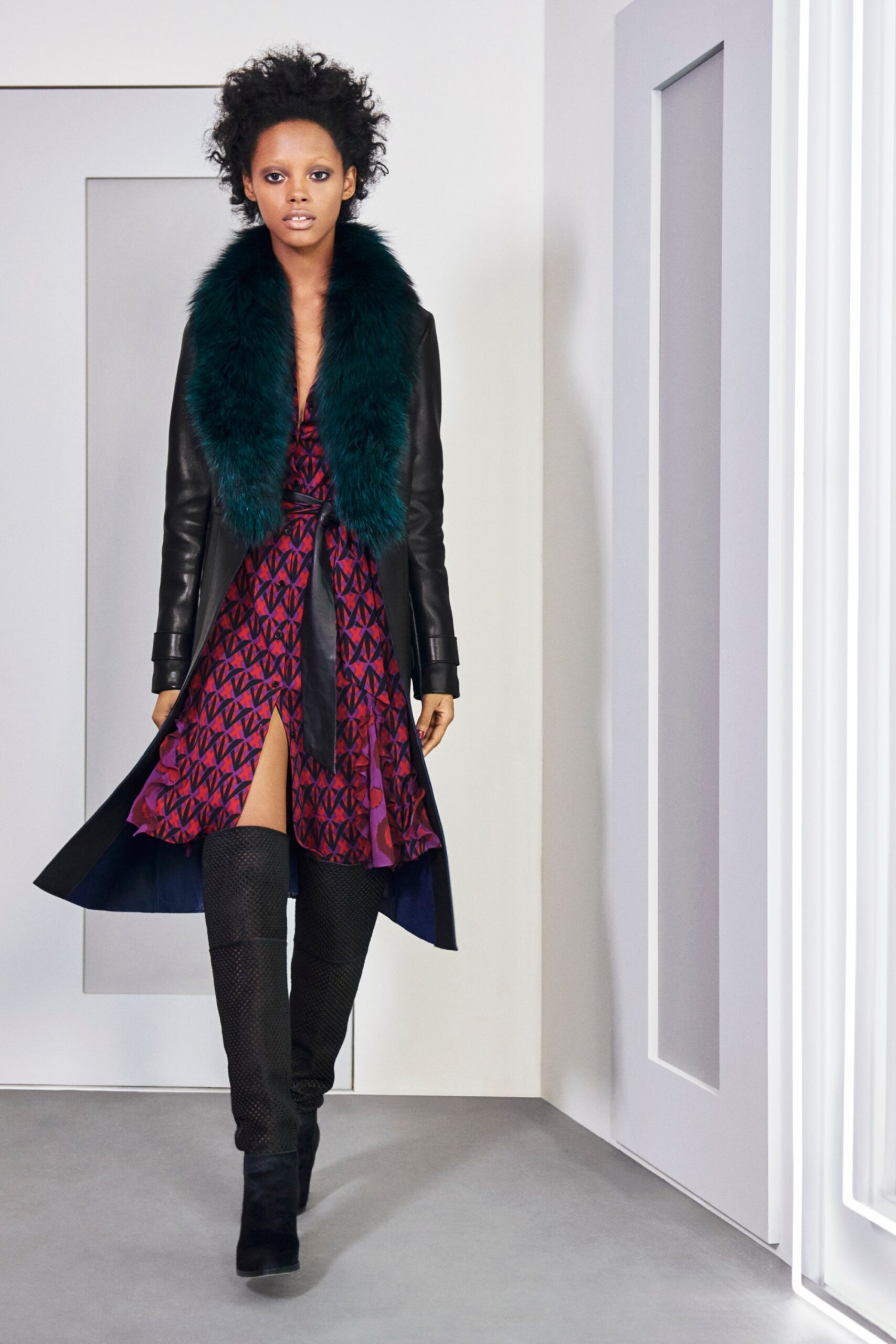 Diane von Furstenberg F/W 16 Look 14