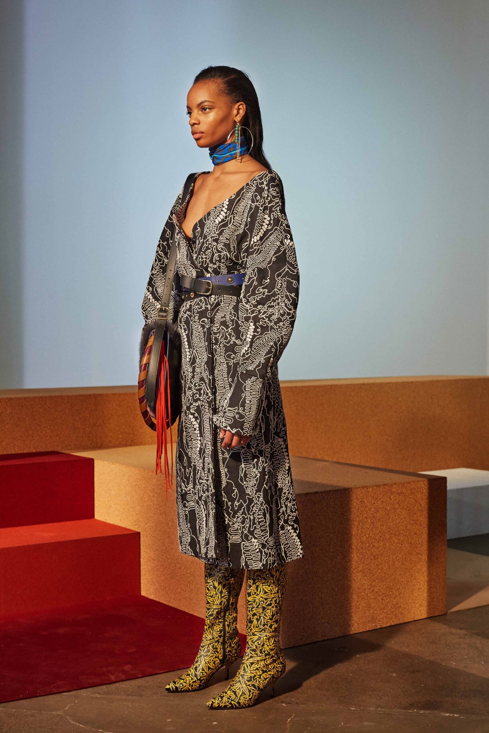 Diane von Furstenberg F/W 17 Look 14
