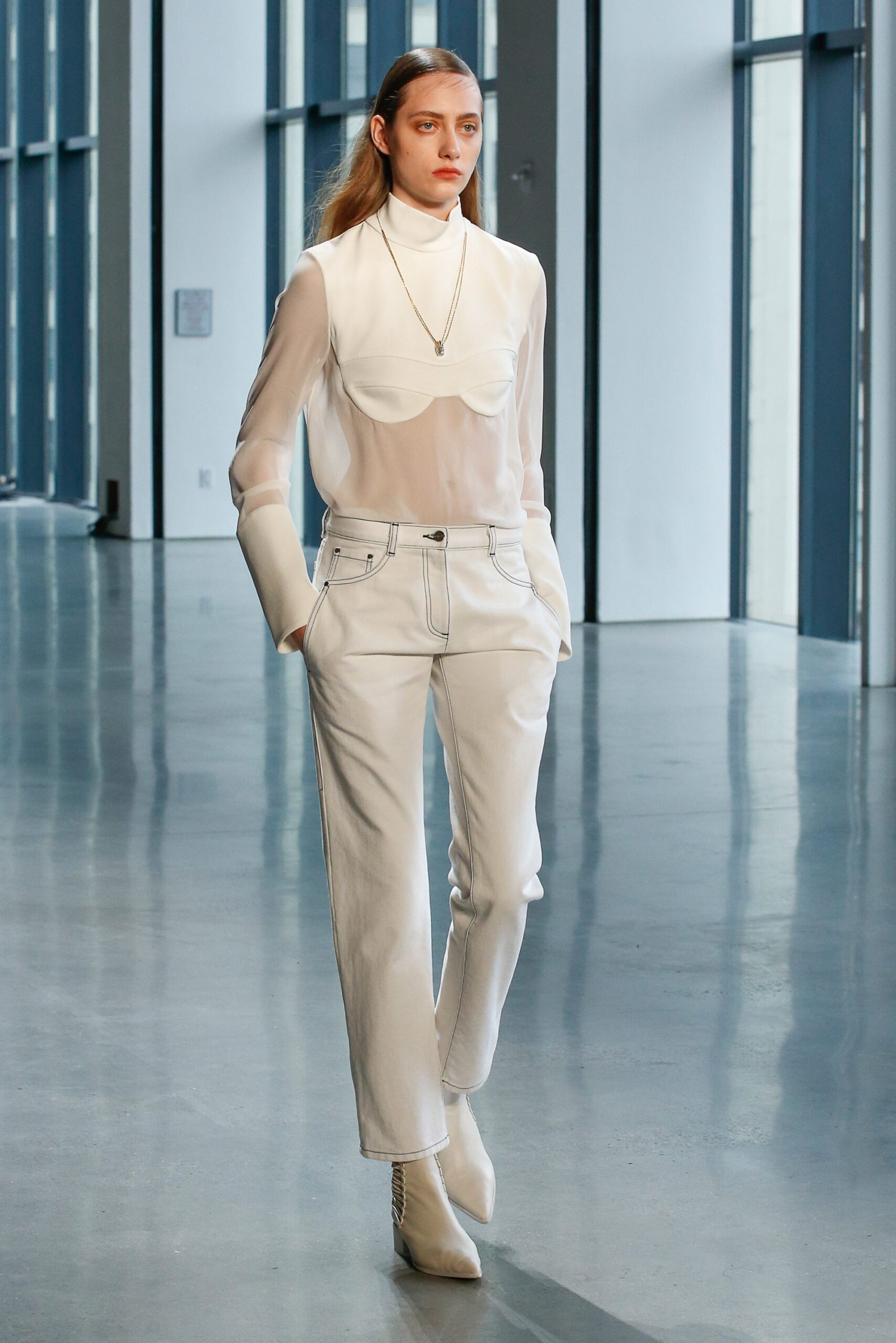 Dion Lee F/W 18 Look 2