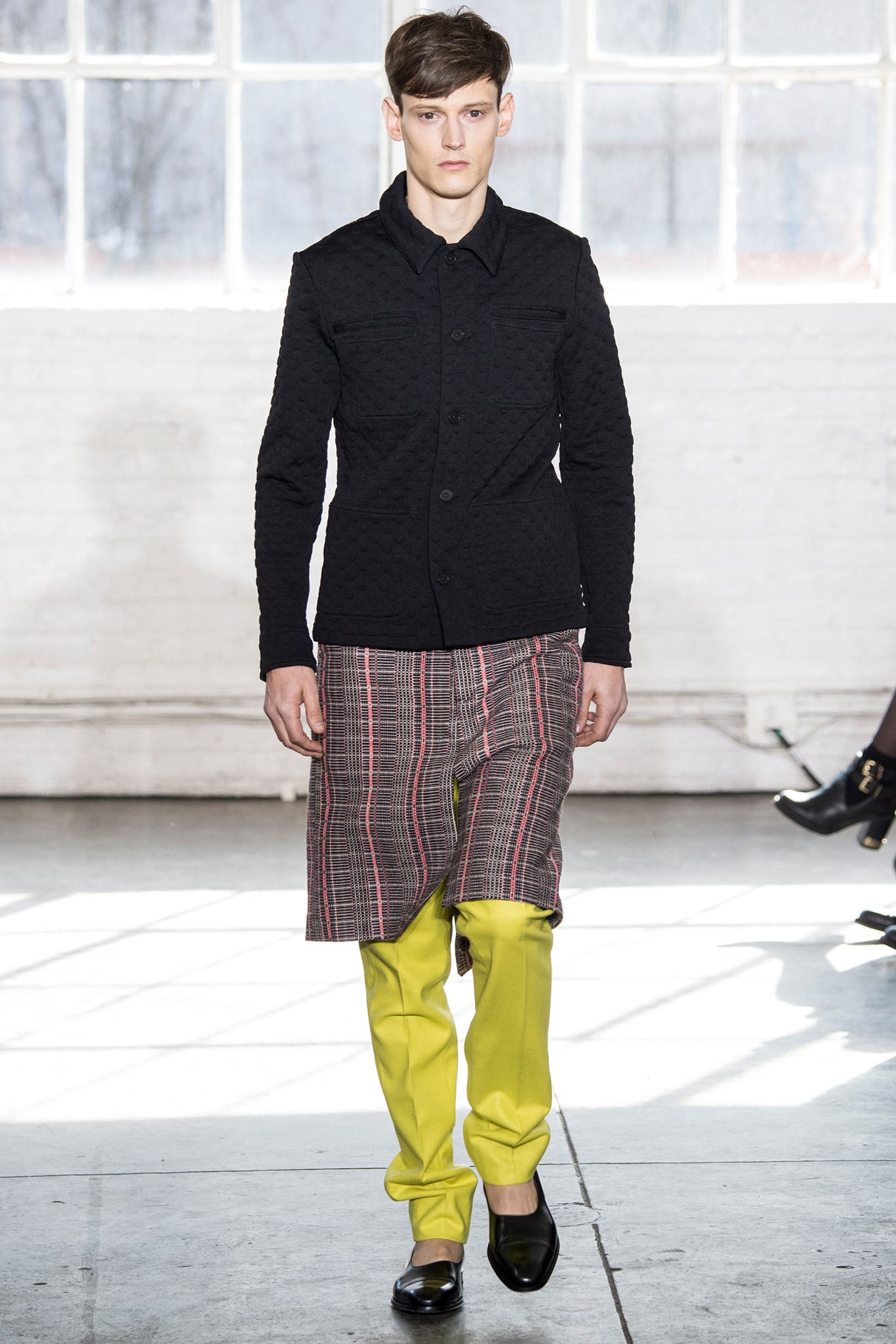 Duckie Brown F/W 14 Menswear Look 1