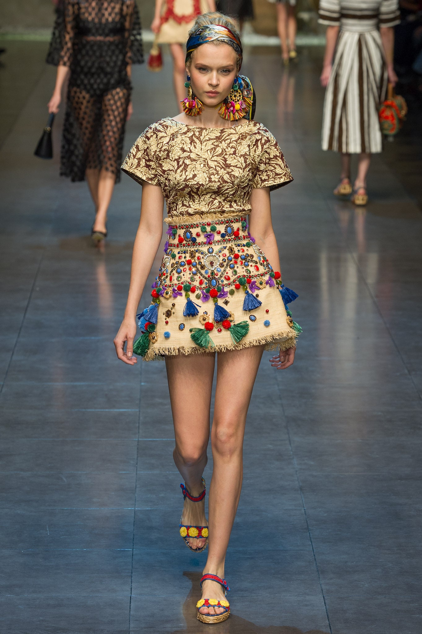 Dolce & Gabbana S/S 13 Look 68