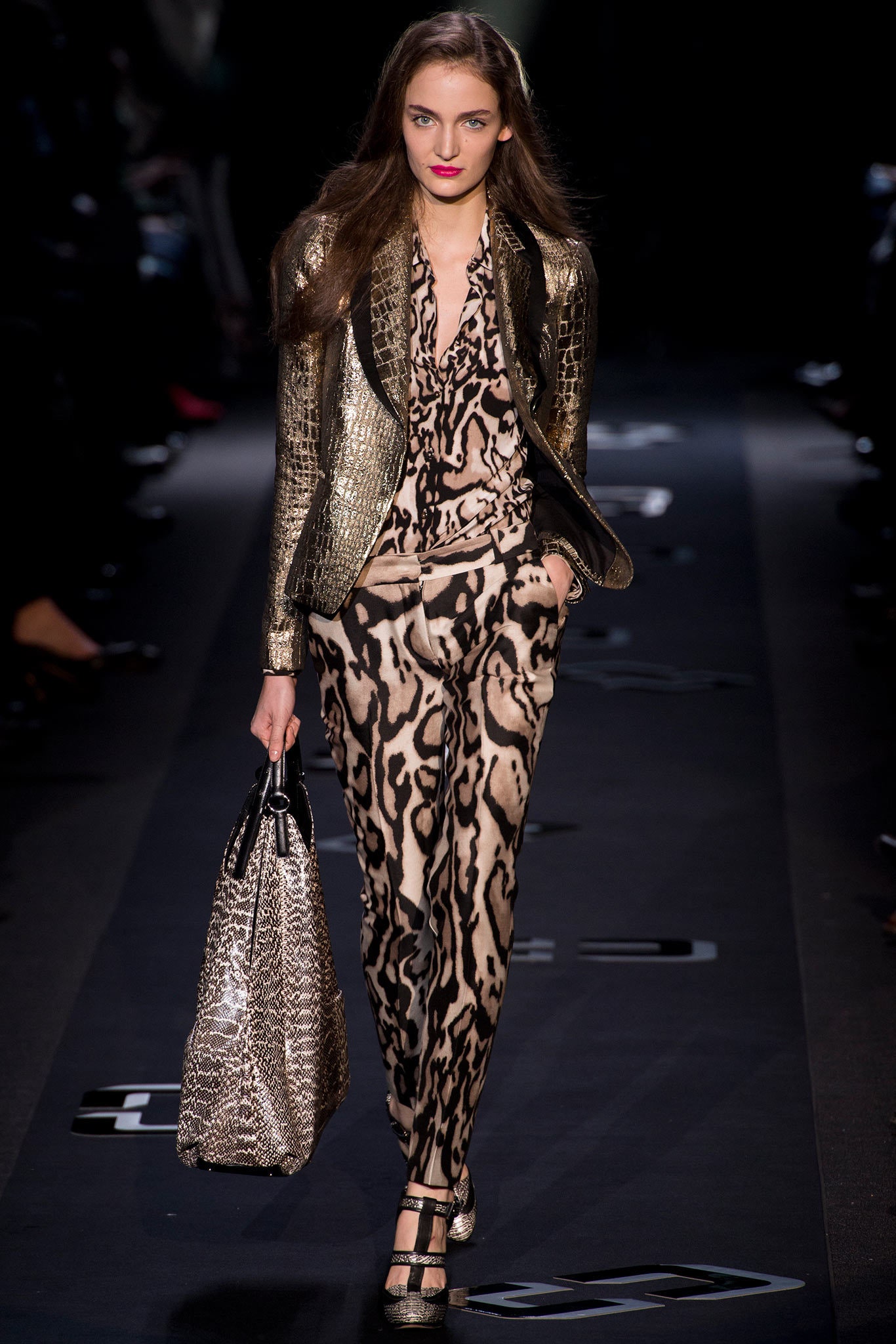 Diane von Furstenberg F/W 13 Look 8