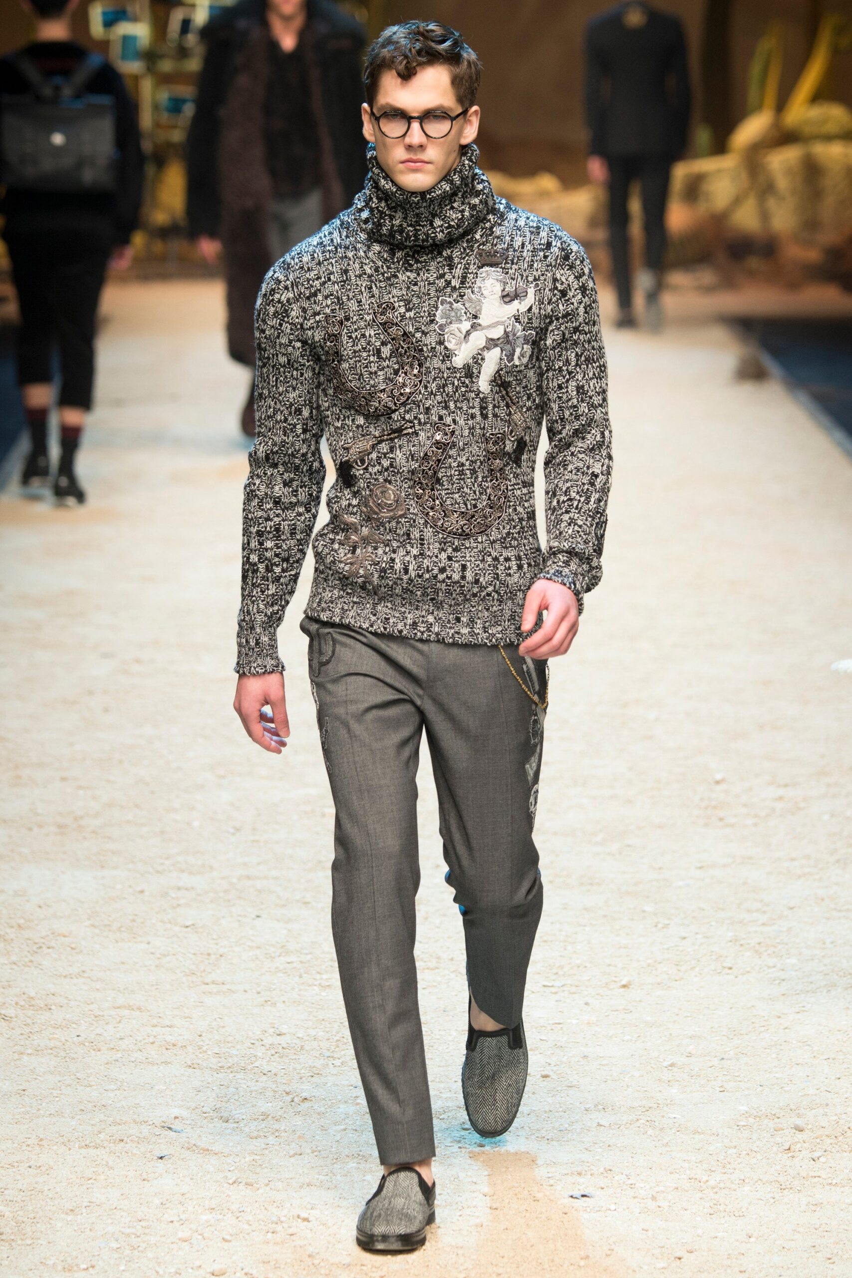 Dolce & Gabbana F/W 16 Menswear Look 7