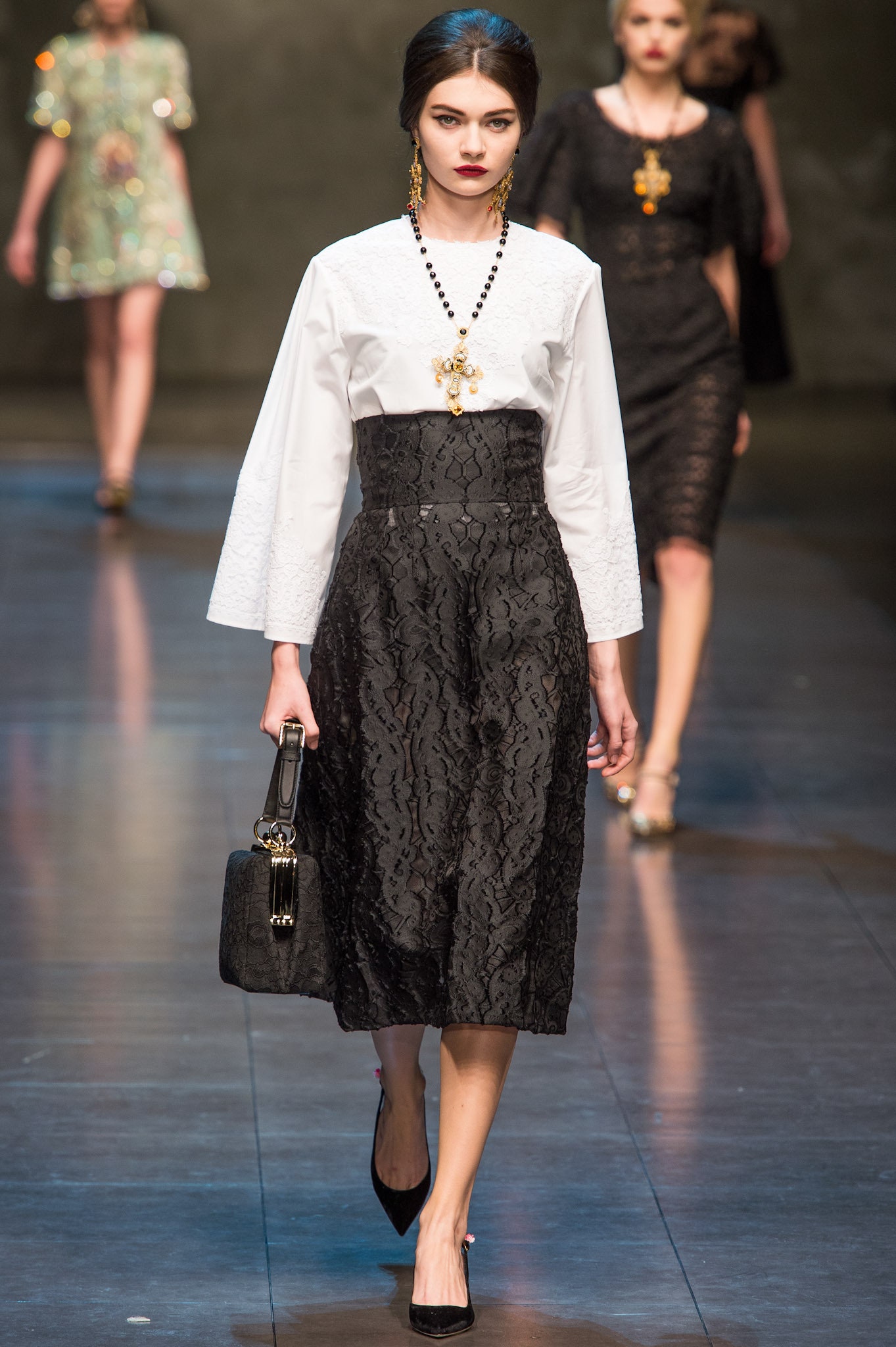 Dolce & Gabbana F/W 13 Look 28