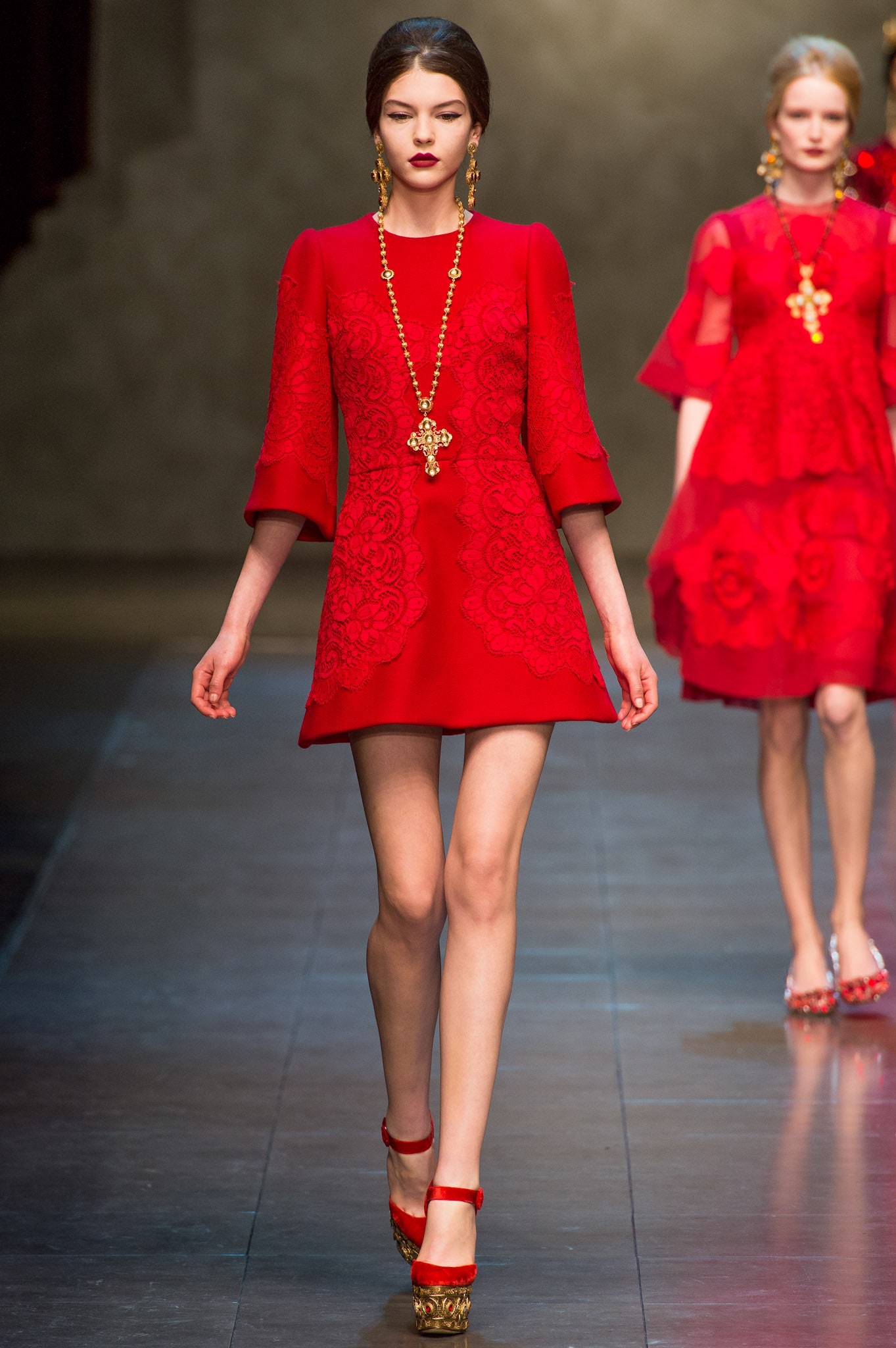 Dolce & Gabbana F/W 13 Look 44