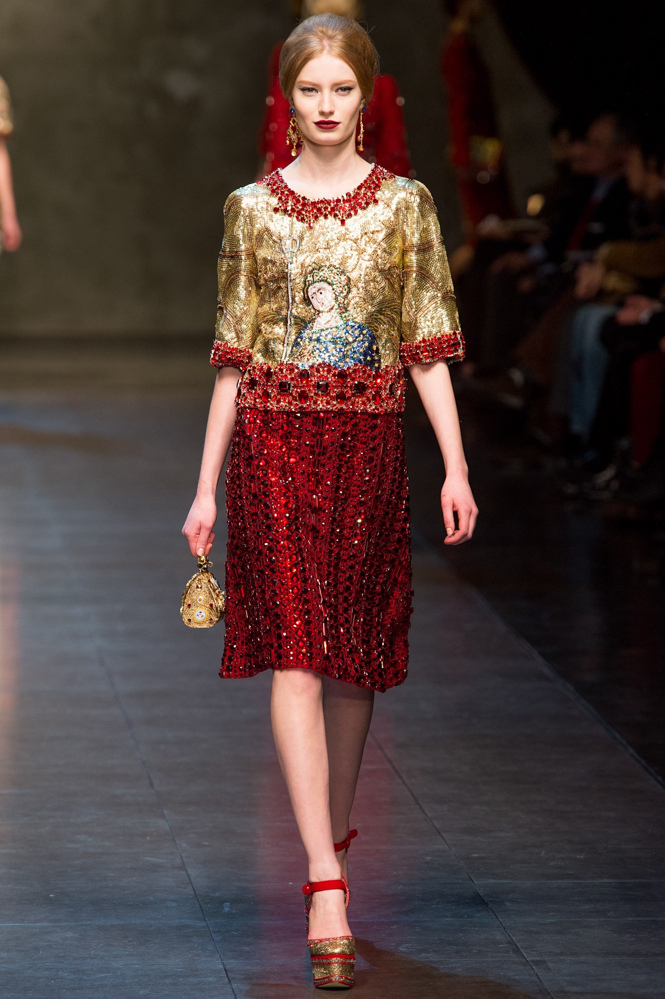 Dolce & Gabbana F/W 13 Look 54