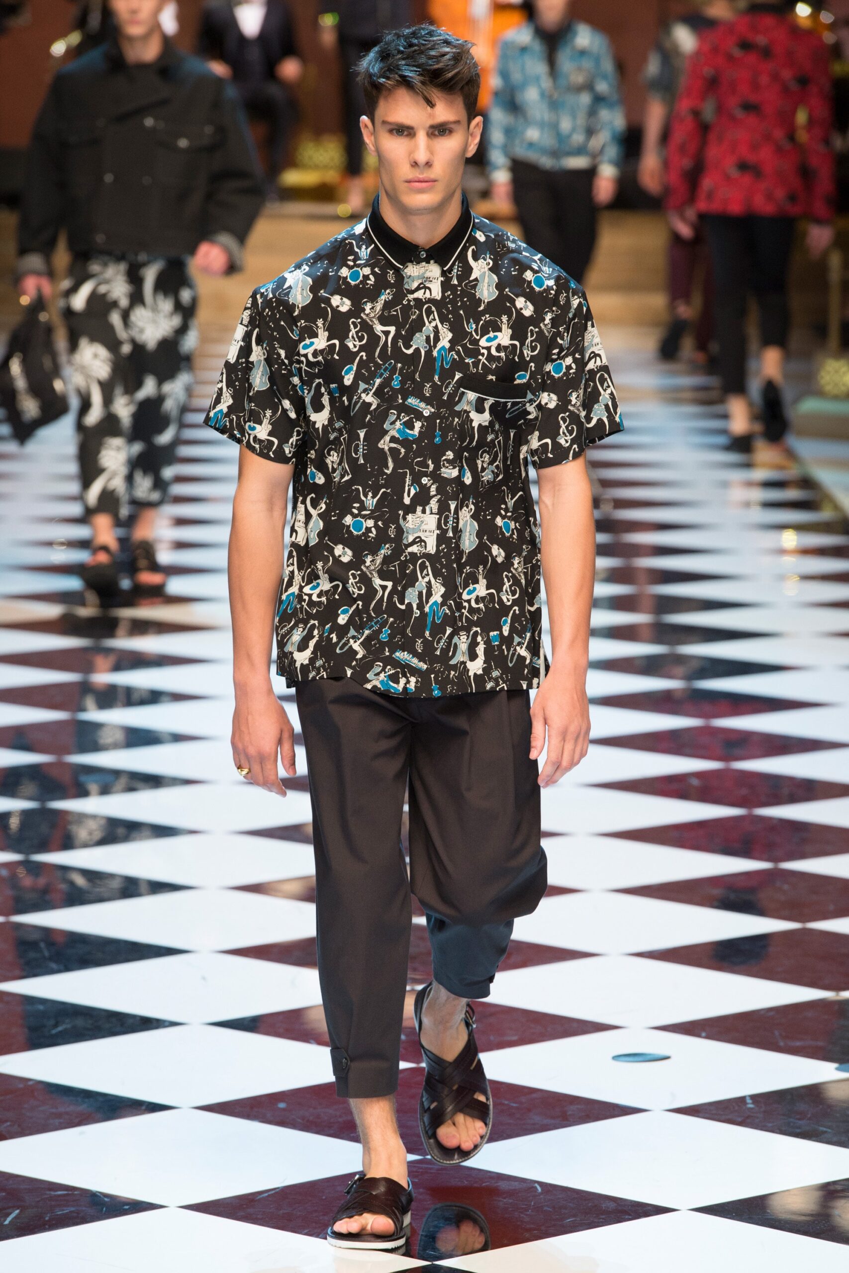 Dolce & Gabbana S/S 17 Menswear Look 18