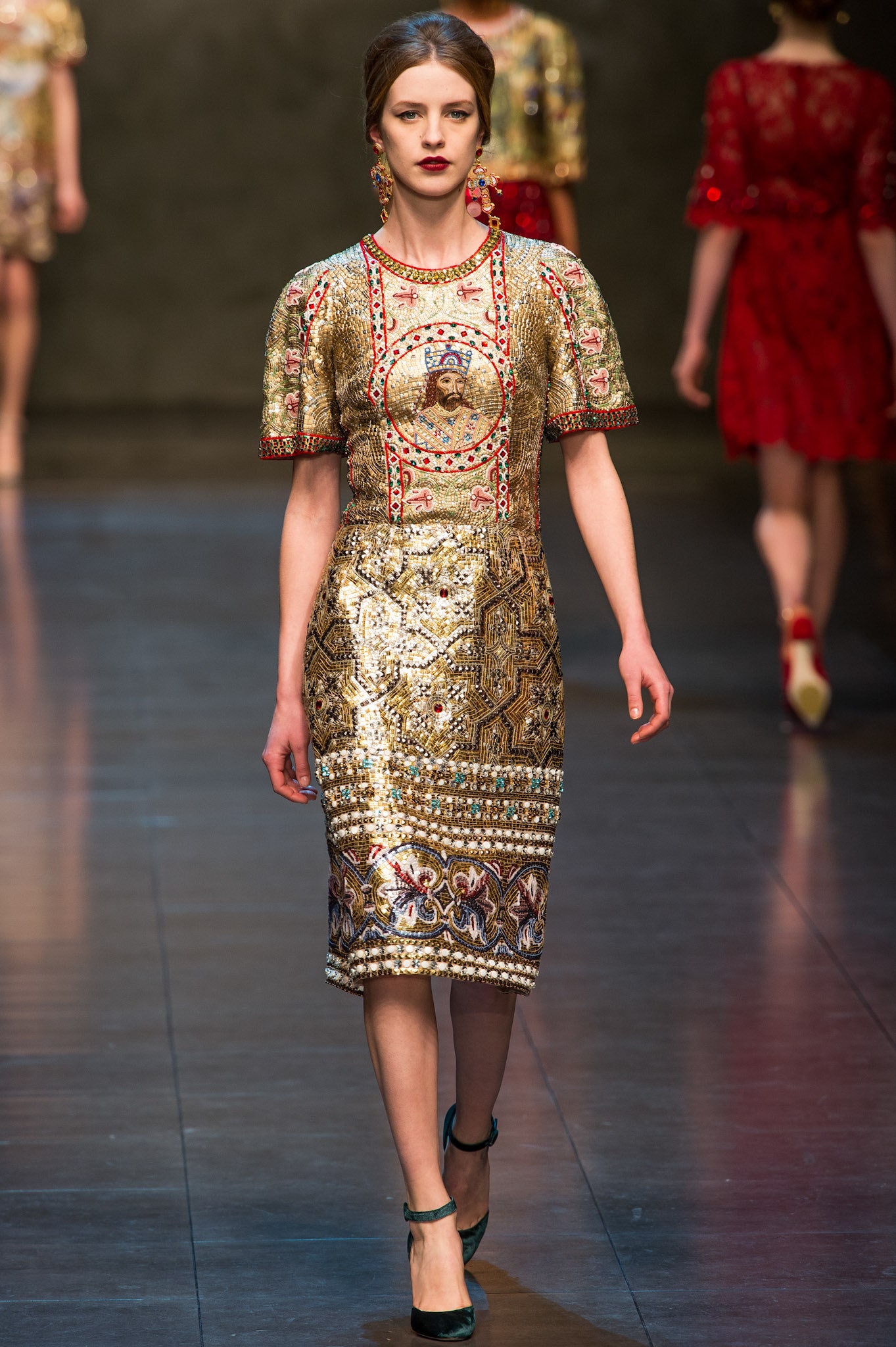 Dolce & Gabbana F/W 13 Look 55