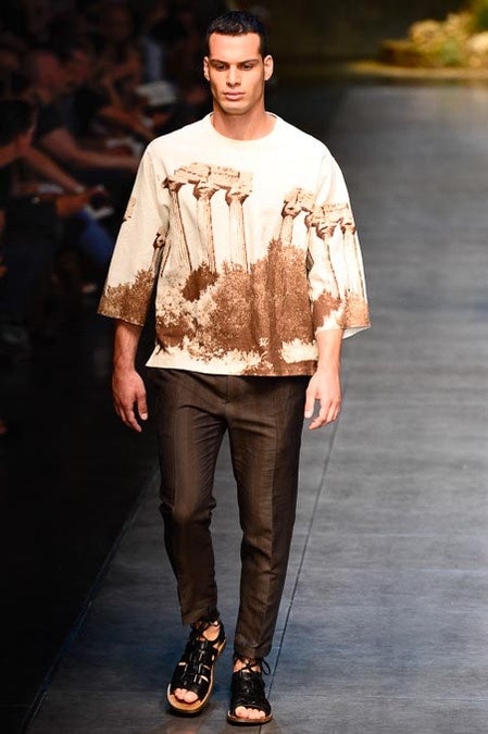 Dolce & Gabbana S/S 14 Menswear Look 42