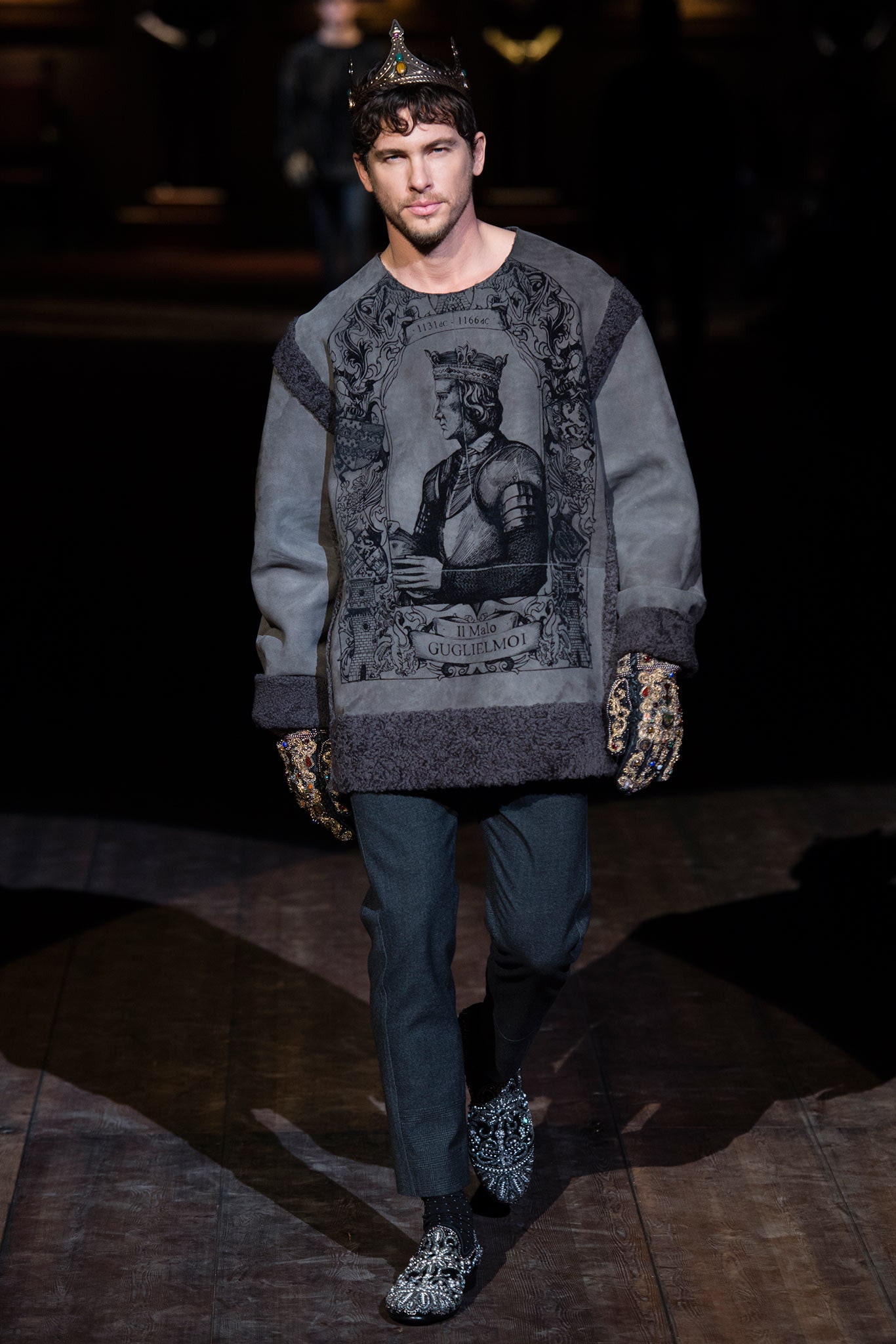 Dolce & Gabbana F/W 14 Menswear Look 2