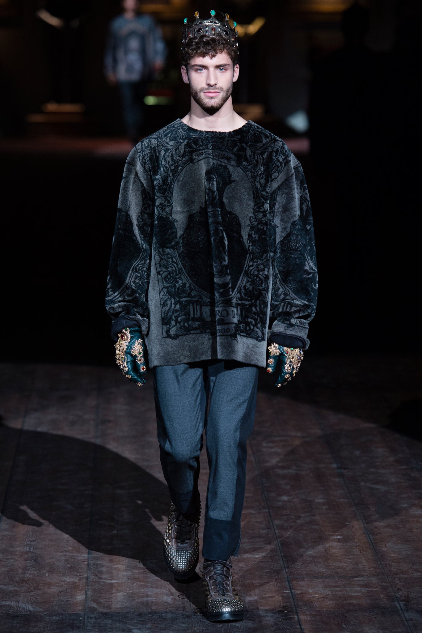 Dolce & Gabbana F/W 14 Menswear Look 3