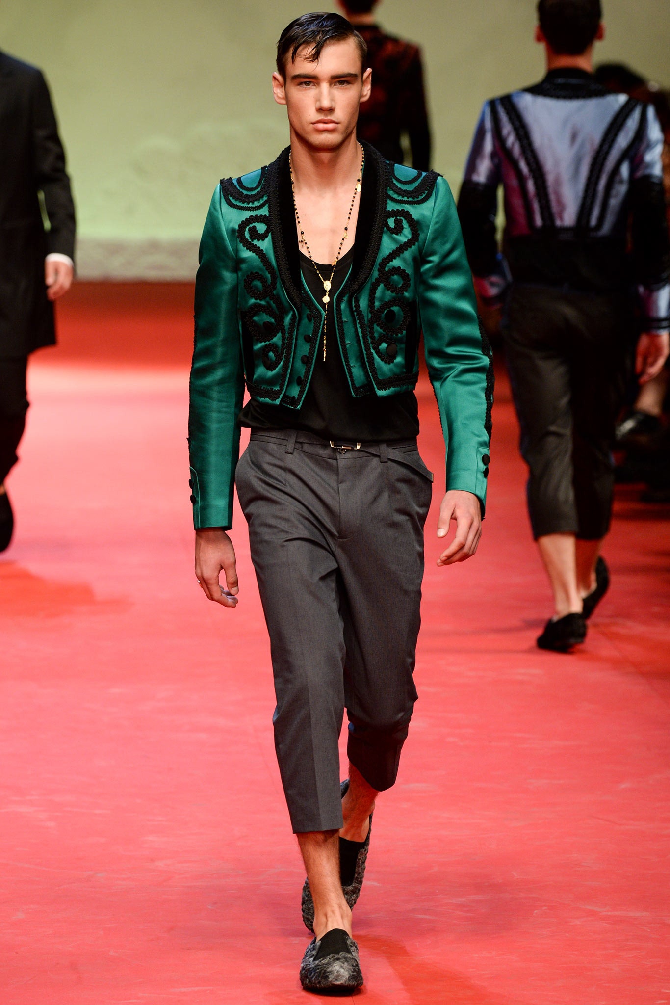 Dolce & Gabbana S/S 15 Menswear Look 4