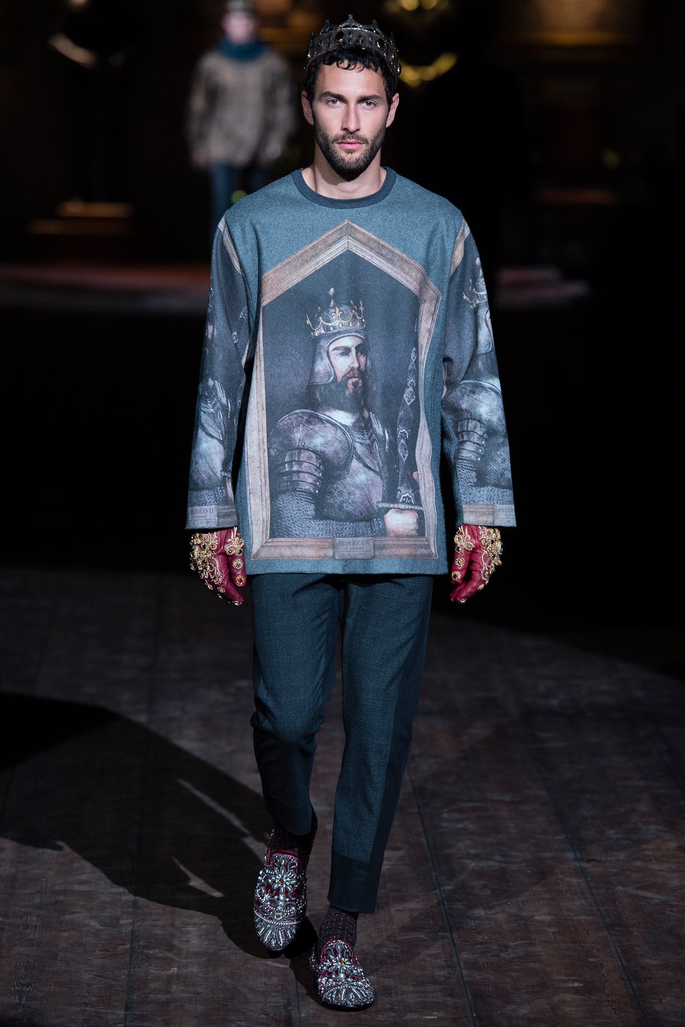Dolce & Gabbana F/W 14 Menswear Look 4