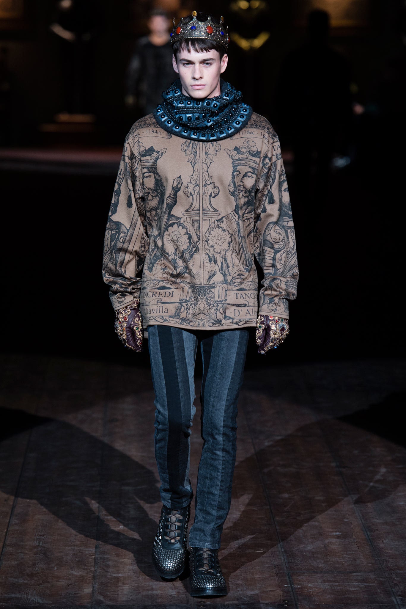 Dolce & Gabbana F/W 14 Menswear Look 5