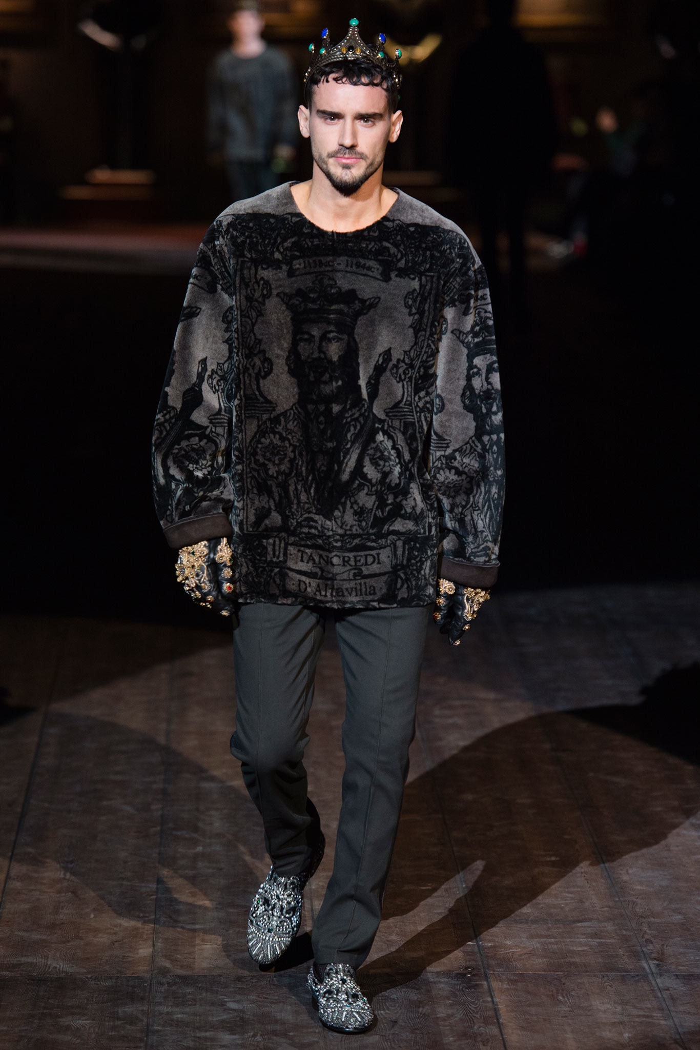 Dolce & Gabbana F/W 14 Menswear Look 6
