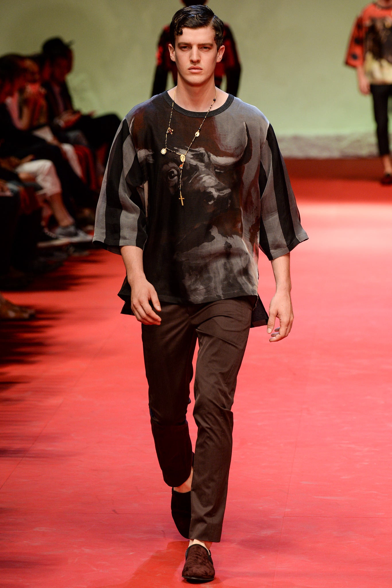 Dolce & Gabbana S/S 15 Menswear Look 6