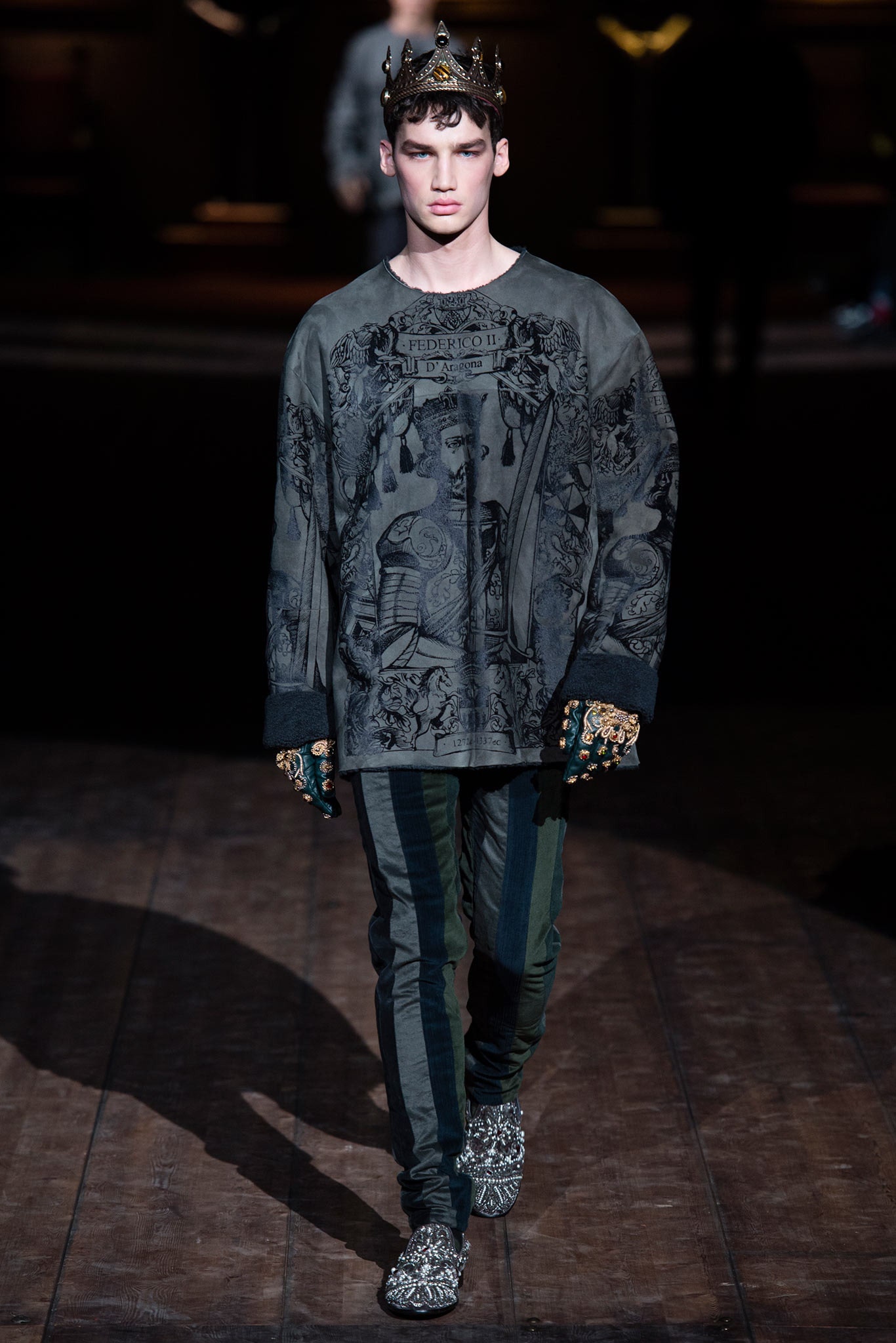 Dolce & Gabbana F/W 14 Menswear Look 7