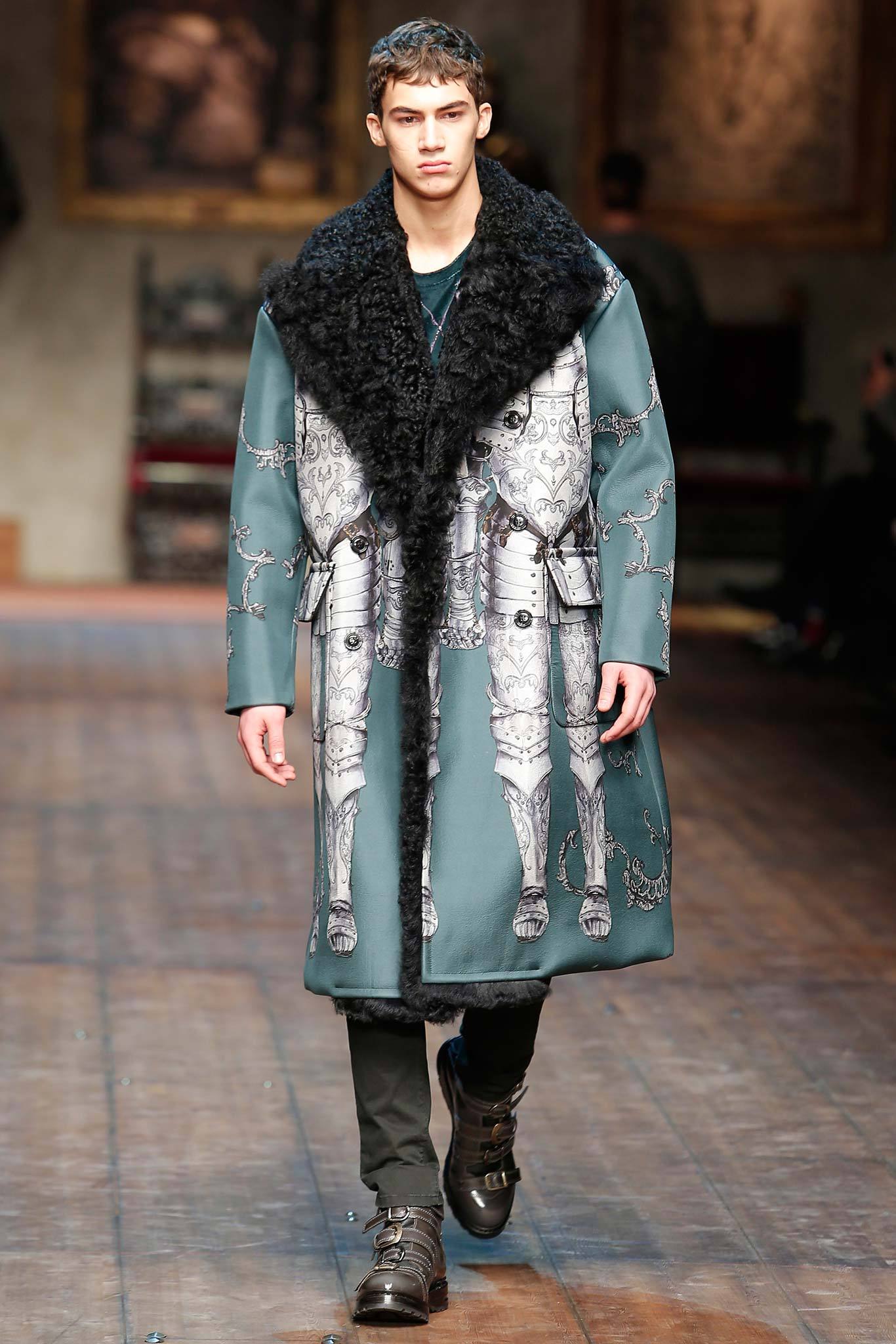 Dolce & Gabbana F/W 14 Menswear Look 9