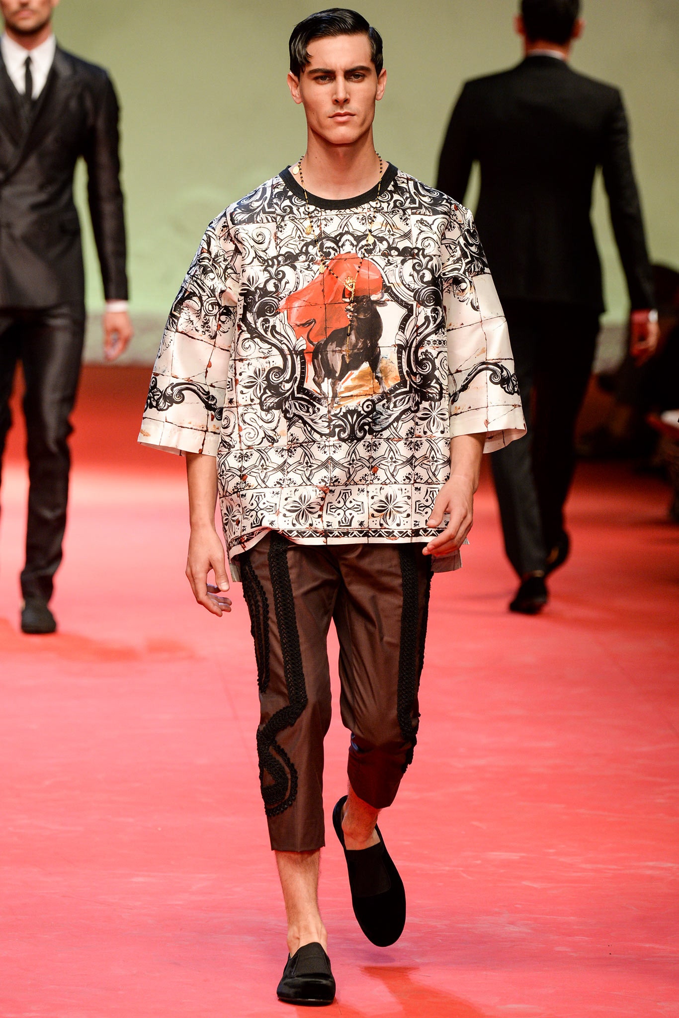 Dolce & Gabbana S/S 15 Menswear Look 10