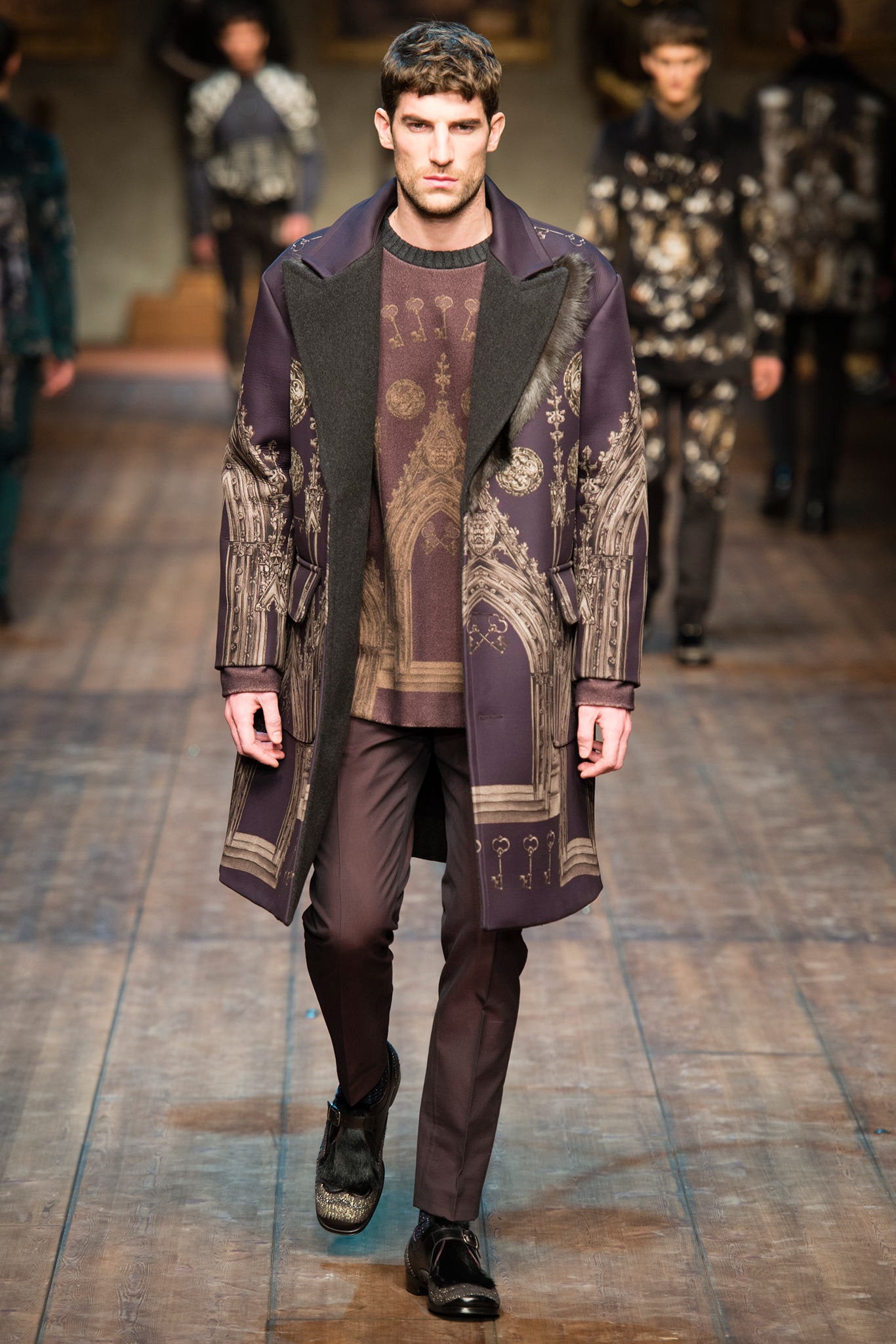 Dolce & Gabbana F/W 14 Menswear Look 15