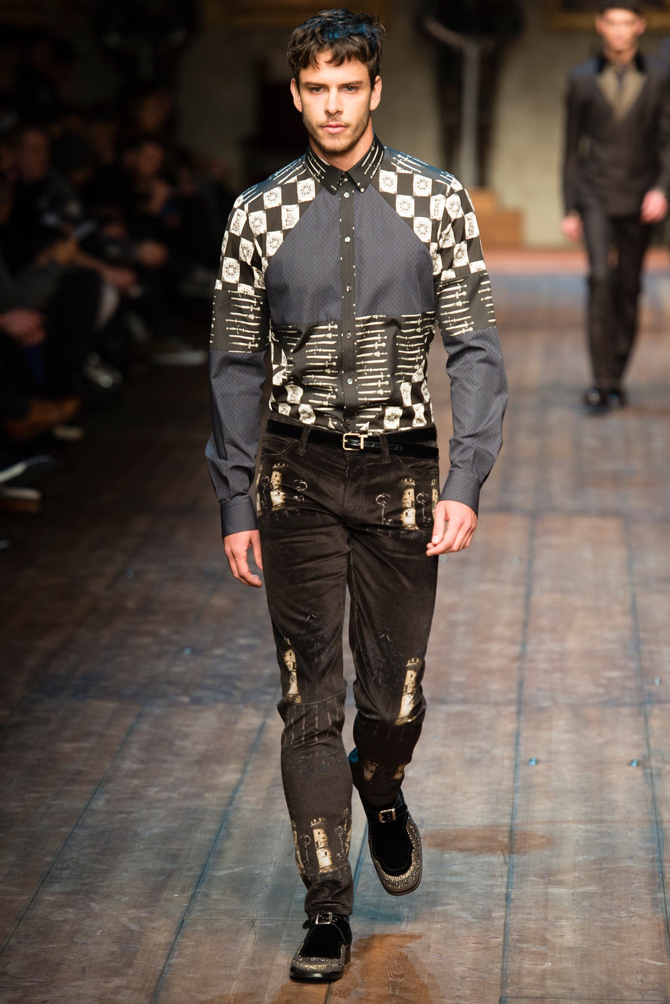 Dolce & Gabbana F/W 14 Menswear Look 17