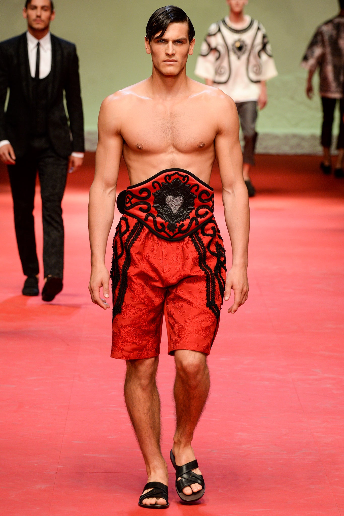 Dolce & Gabbana S/S 15 Menswear Look 14