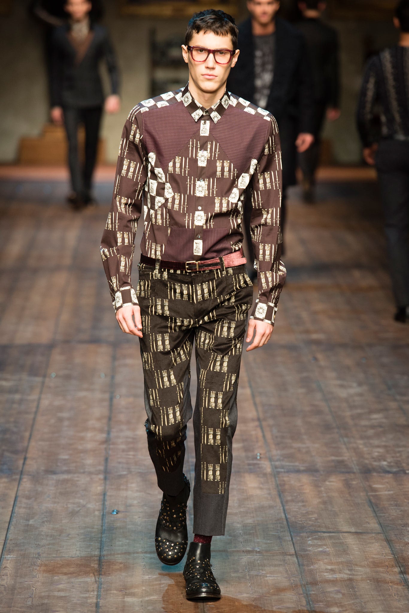 Dolce & Gabbana F/W 14 Menswear Look 20