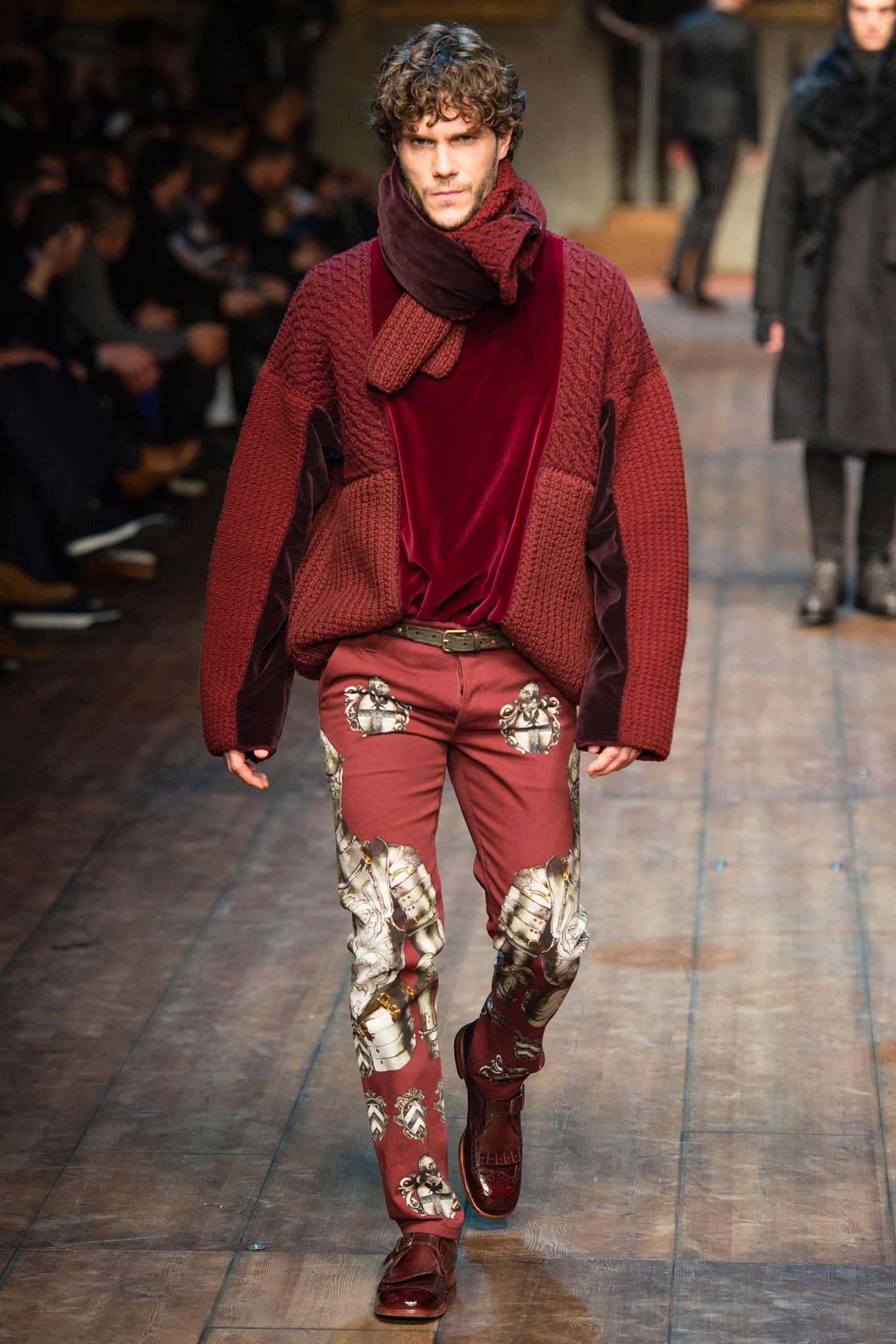 Dolce & Gabbana F/W 14 Menswear Look 25